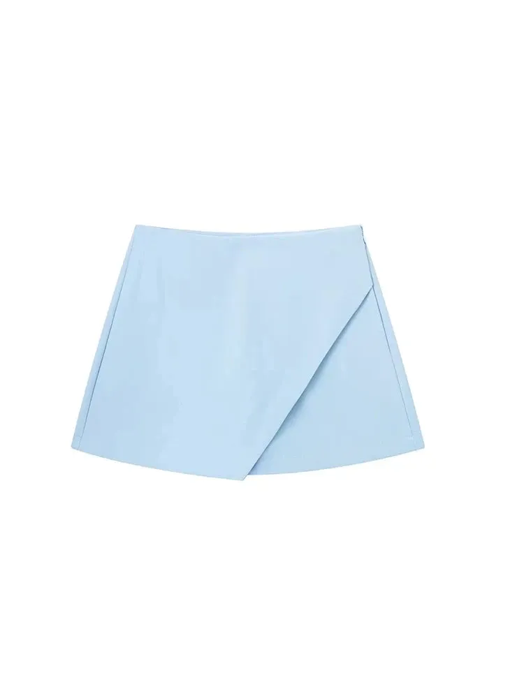 Louise Asymmetrical Skirts Shorts