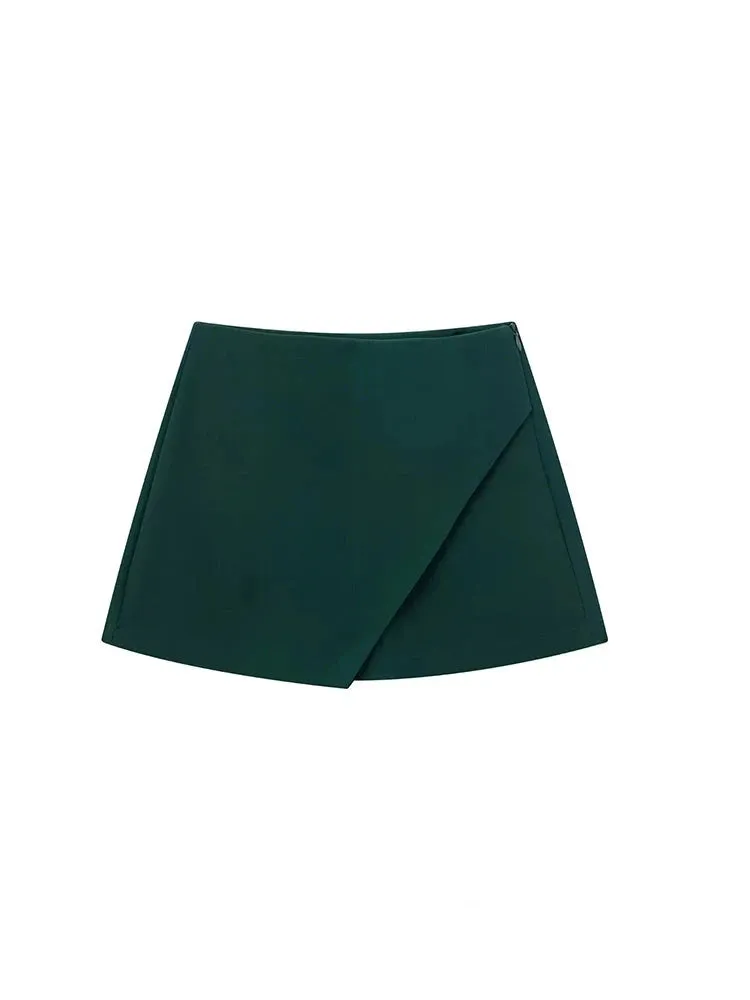 Louise Asymmetrical Skirts Shorts