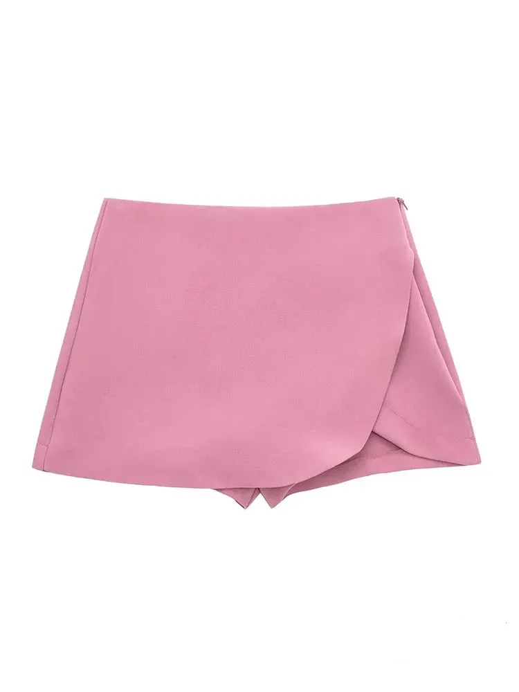 Louise Asymmetrical Skirts Shorts