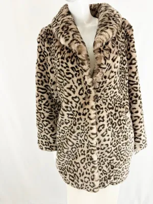 Lovers   Friends Faux Fur Coat Size M