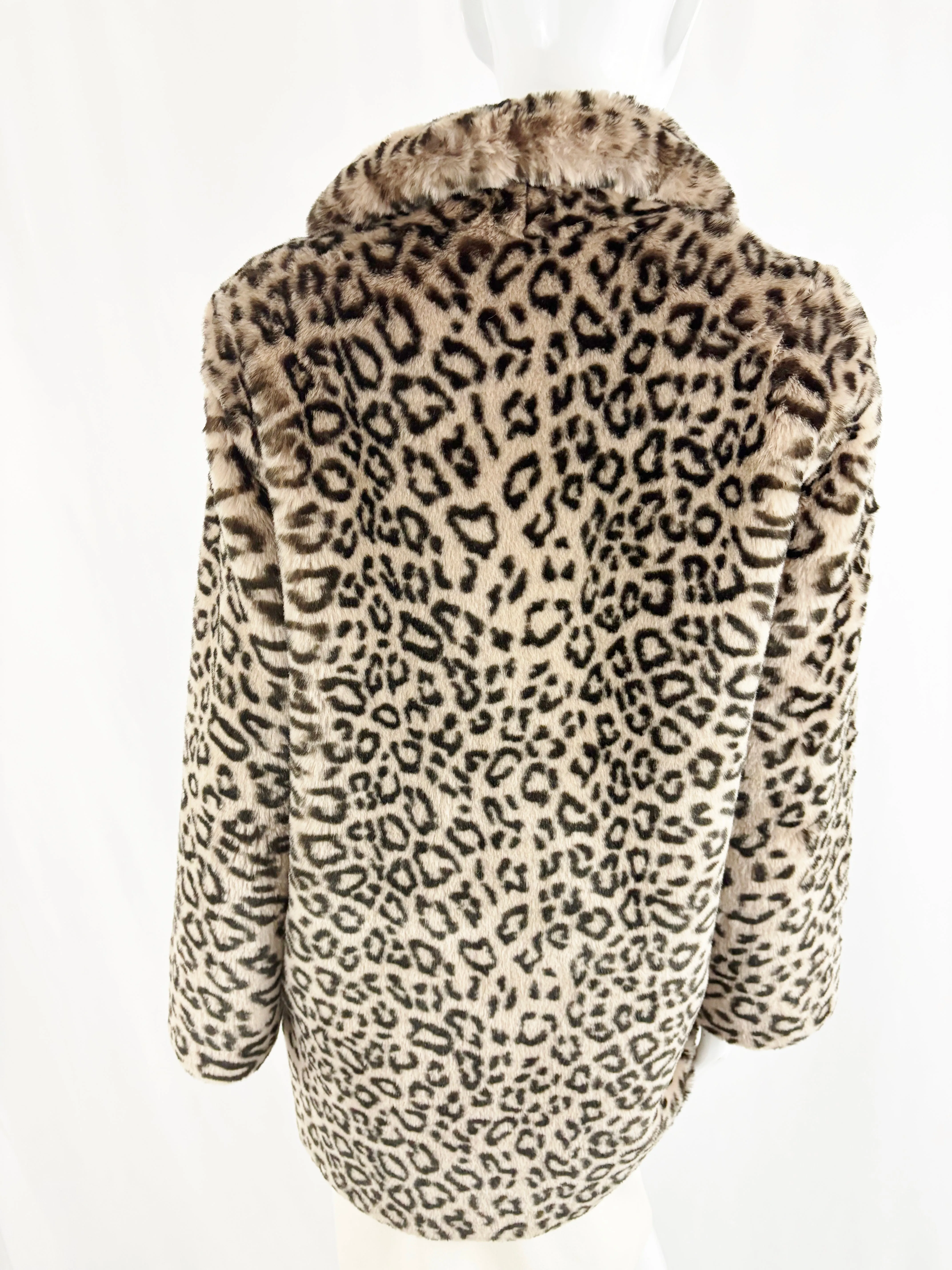 Lovers   Friends Faux Fur Coat Size M