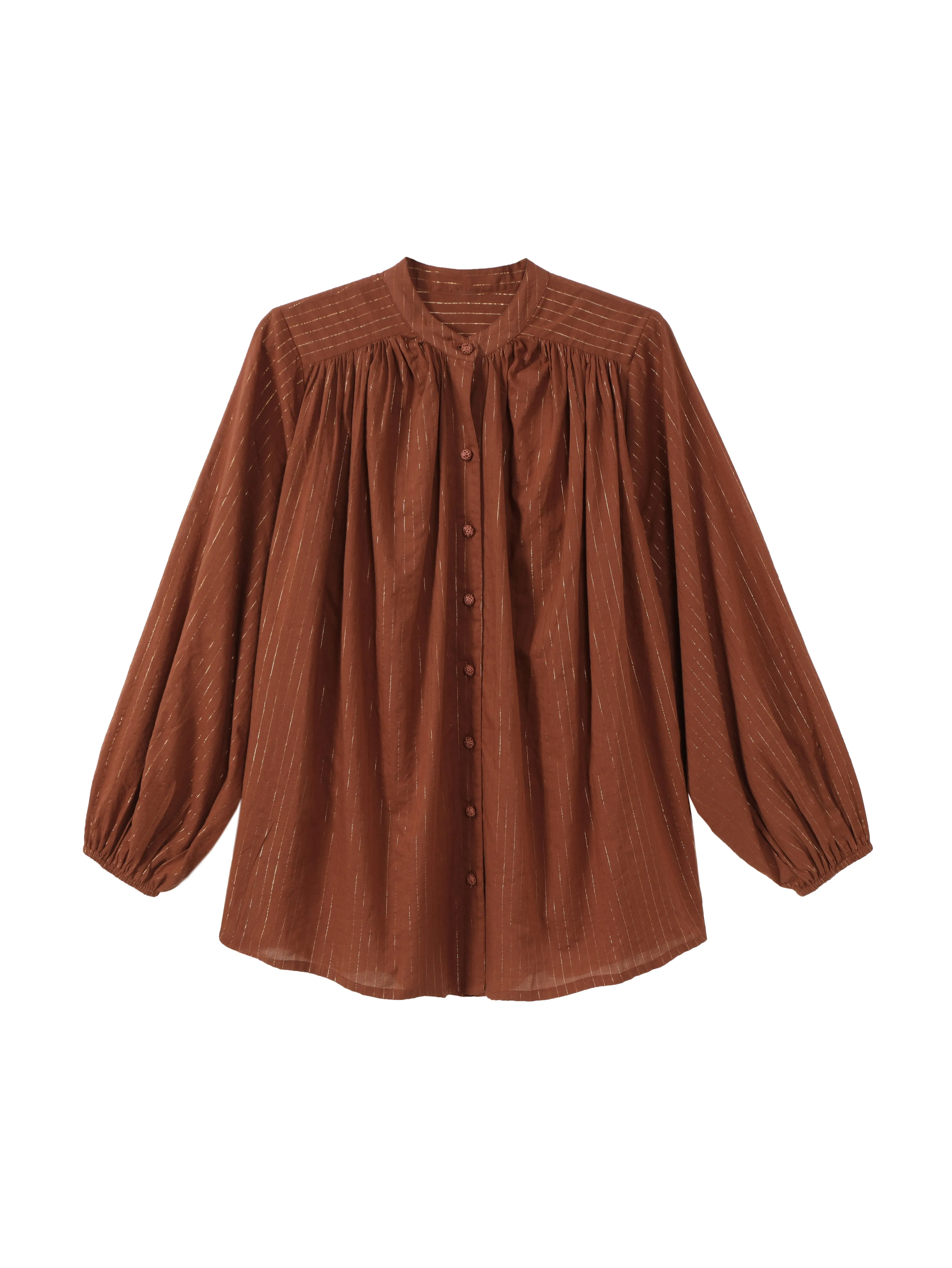 Lurex Bohemian Shirt