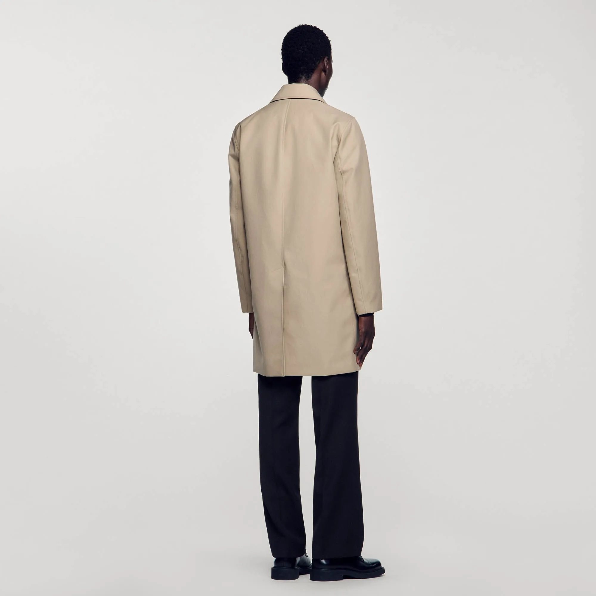 Mac Waterproof Technical Fabric Coat Beige