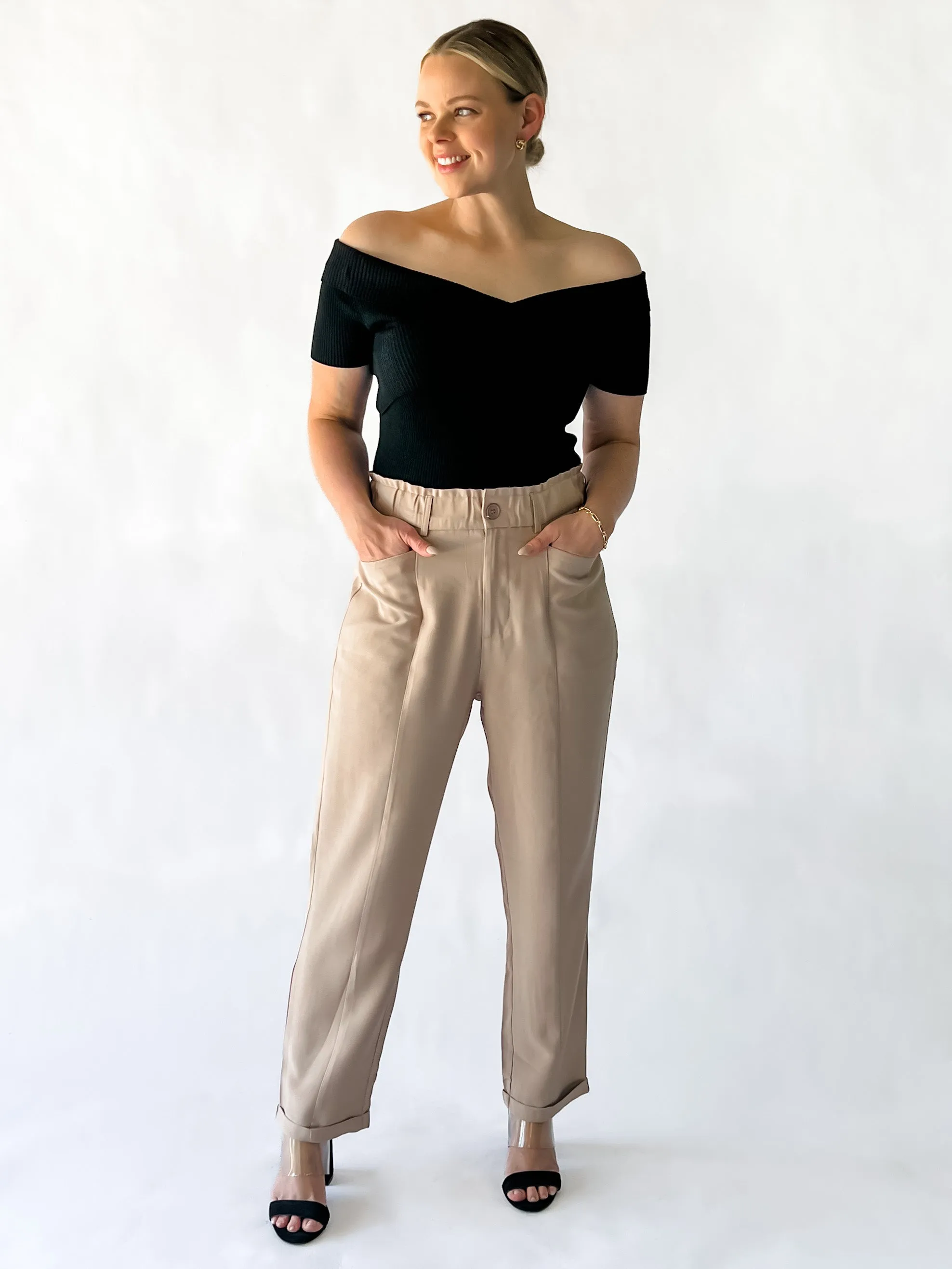 MACKENZIE PANTS - BEIGE