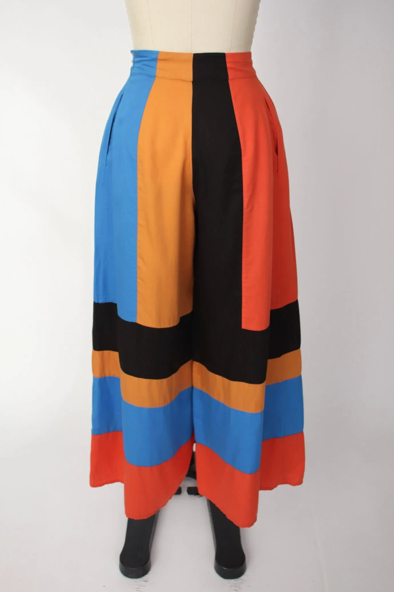 Mara Hoffman Colorblock Palazzo Pants