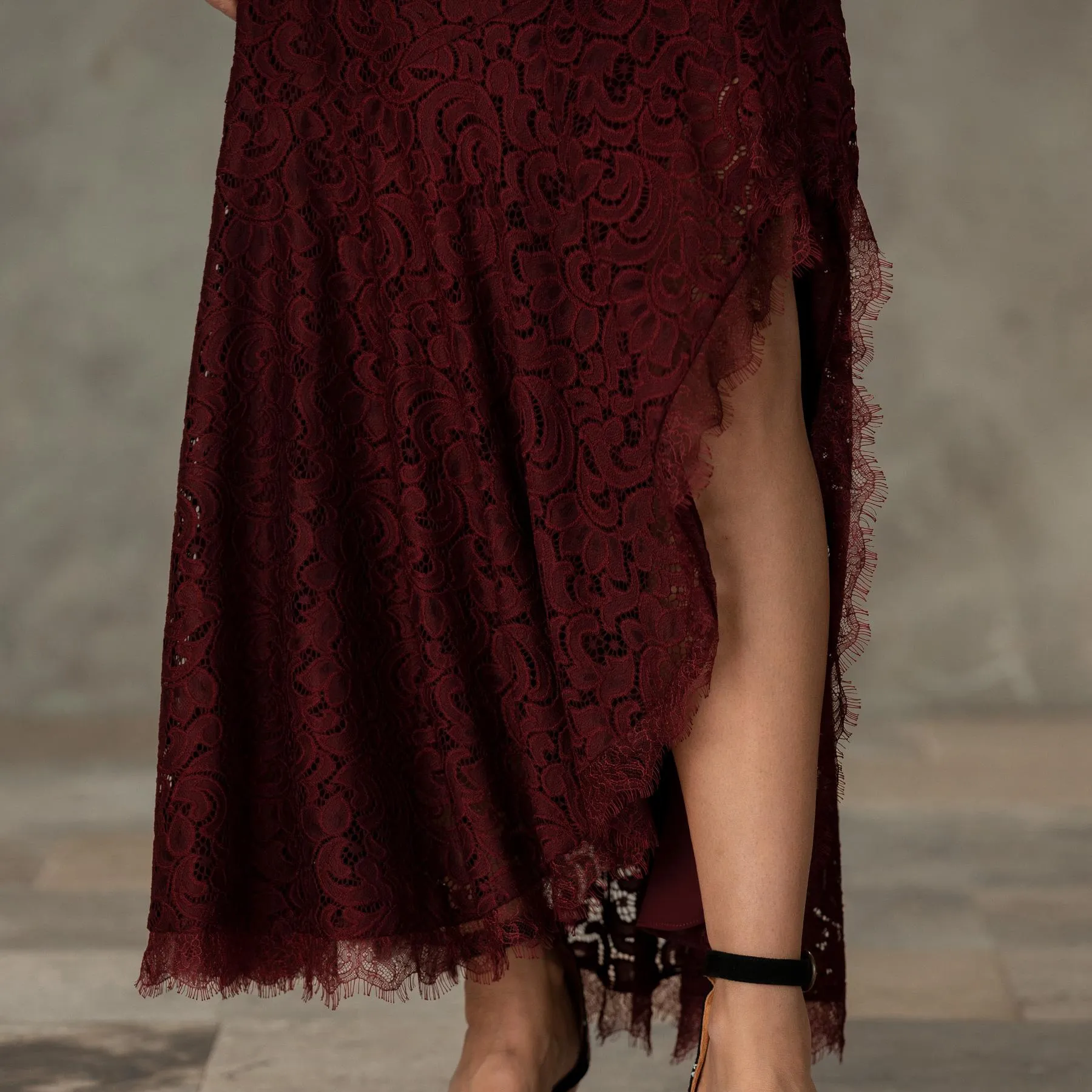 Marguerite Lace Skirt, Petite