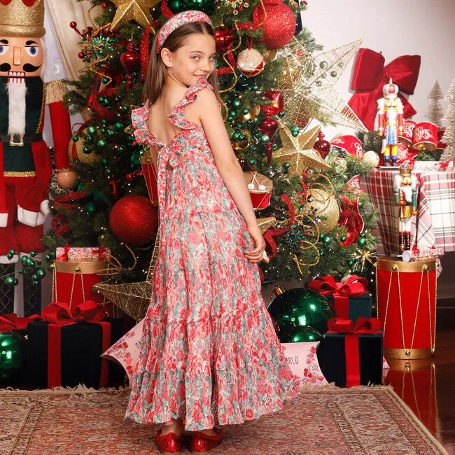 MARLO KIDS- HOLIDAY MAXI DRESS