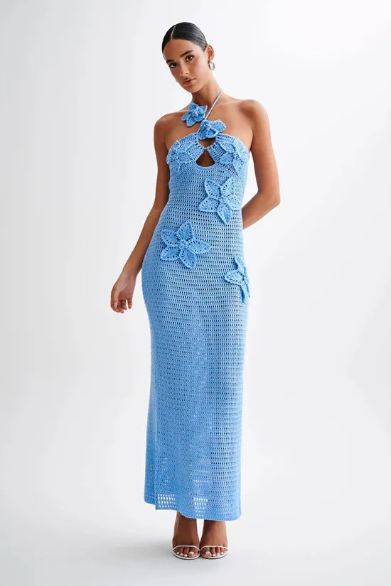 MELODY MAXI DRESS - BLUE