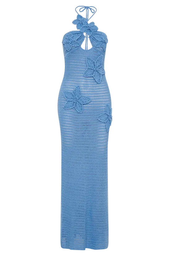 MELODY MAXI DRESS - BLUE