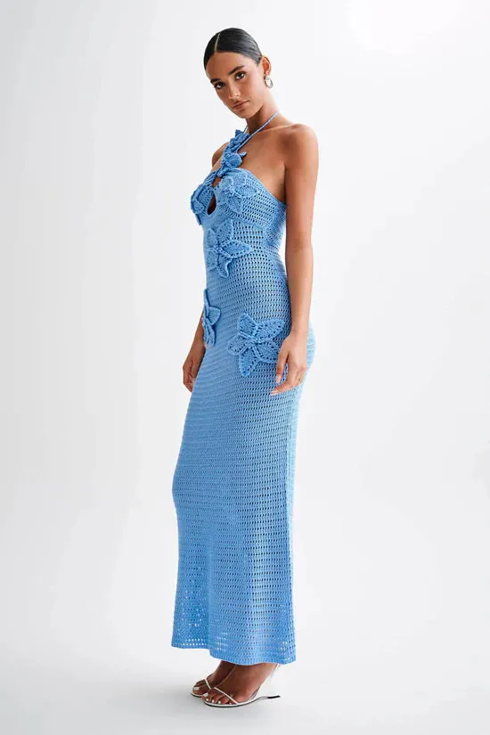 MELODY MAXI DRESS - BLUE