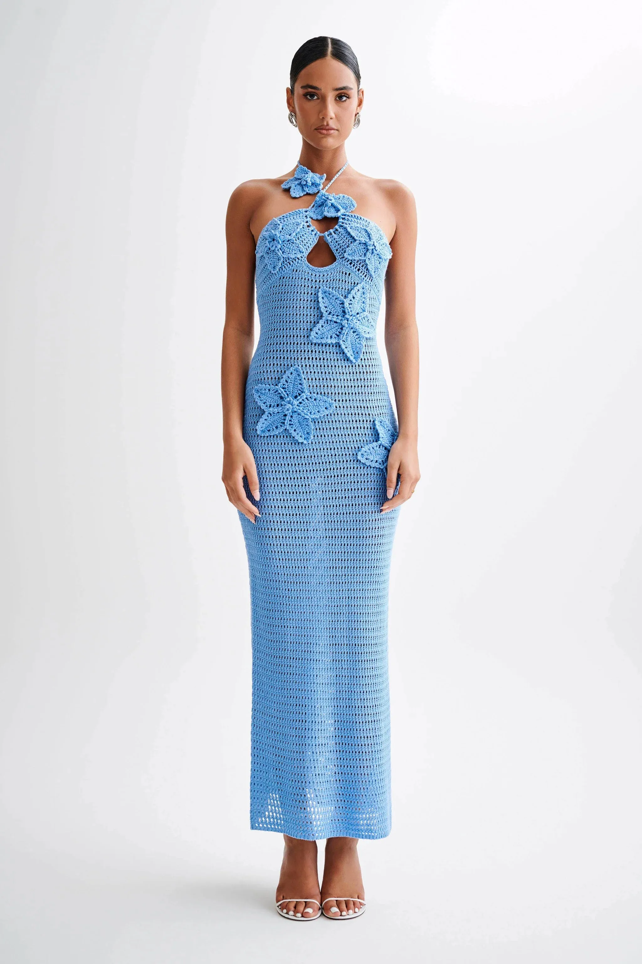 MELODY MAXI DRESS - BLUE