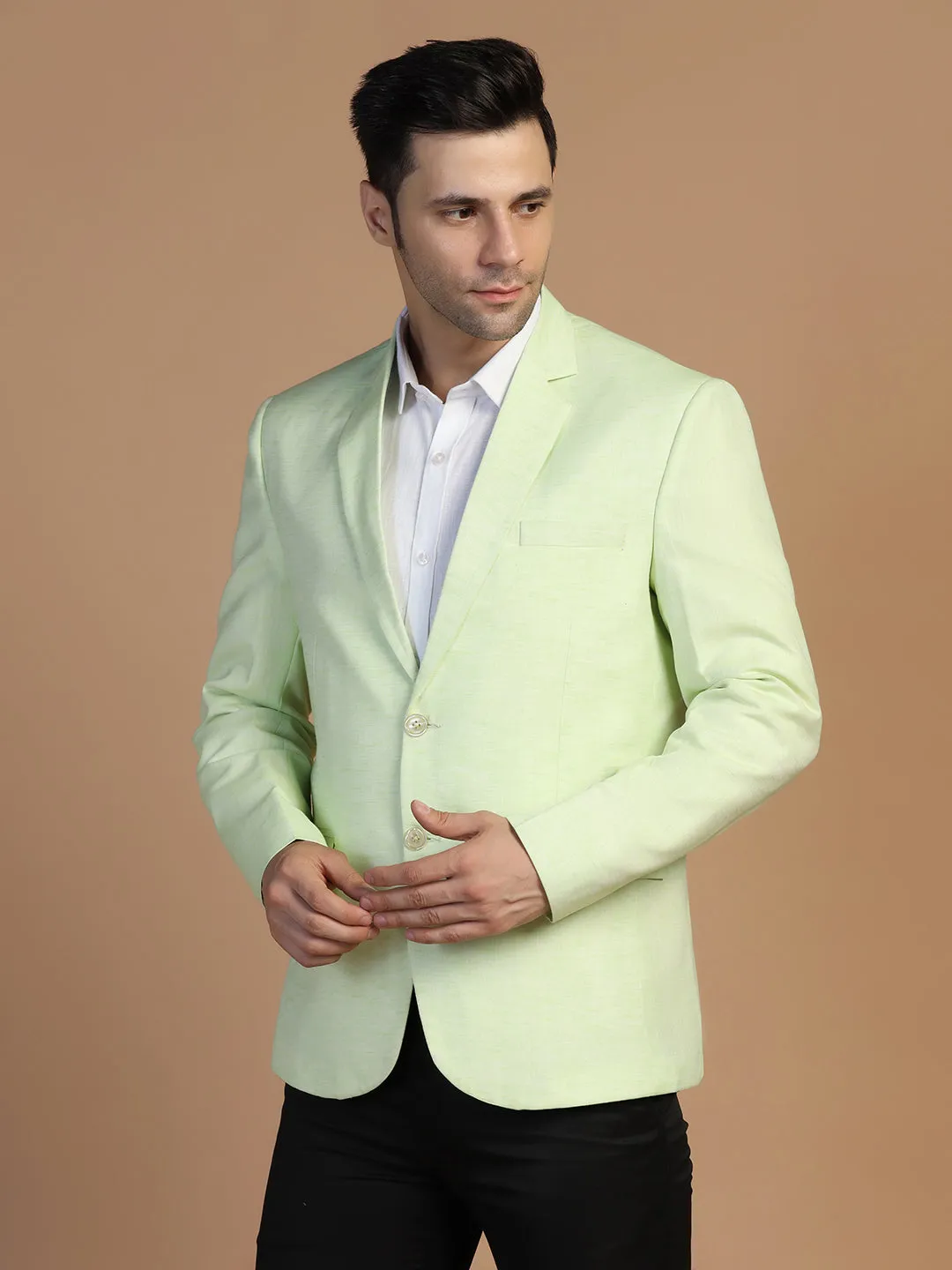 Men's Linen Blazer
