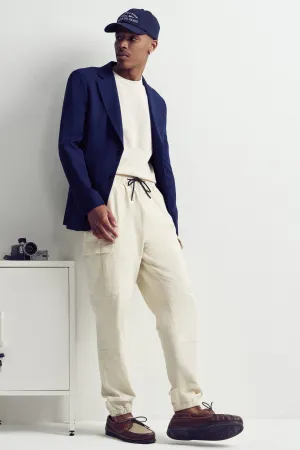 Men's Skinny Straight Suit Jacket - Navy