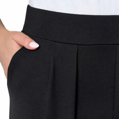 Modern Ambition Pleated Ponte Pant