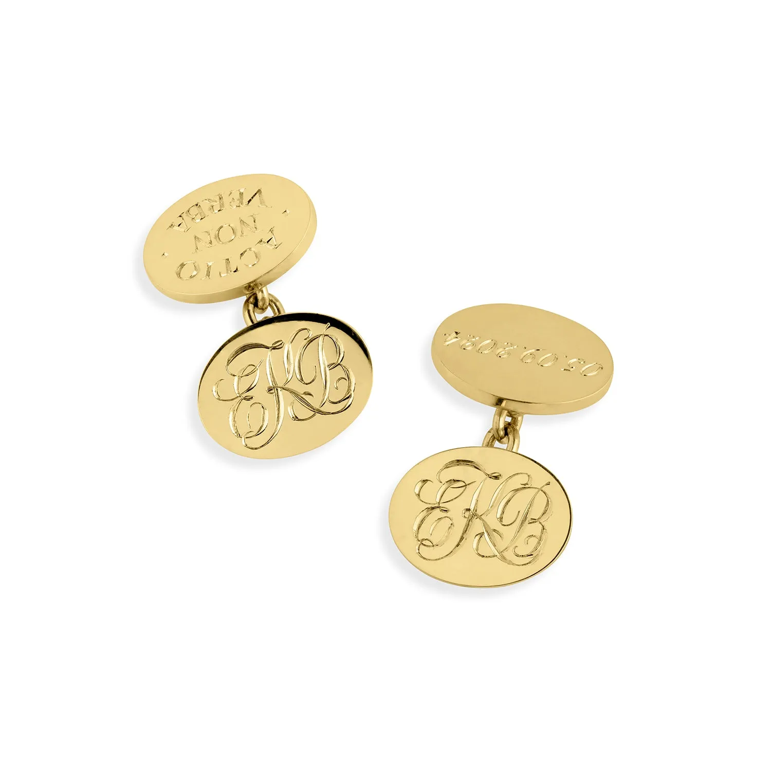 Monogram Cufflinks