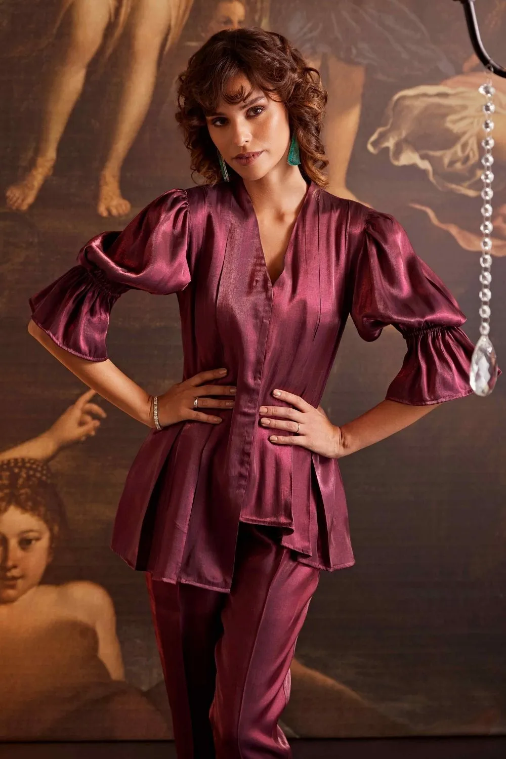 Mystic Orchid Co-ord Set