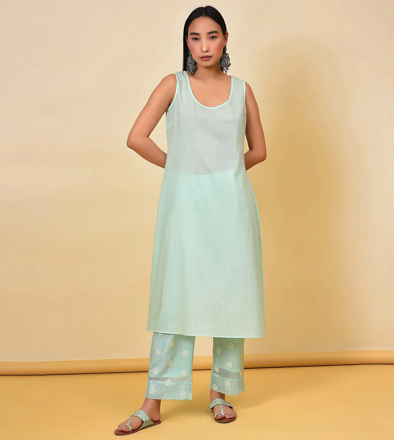Needle and Lust Kurta Pant & Dupatta Set