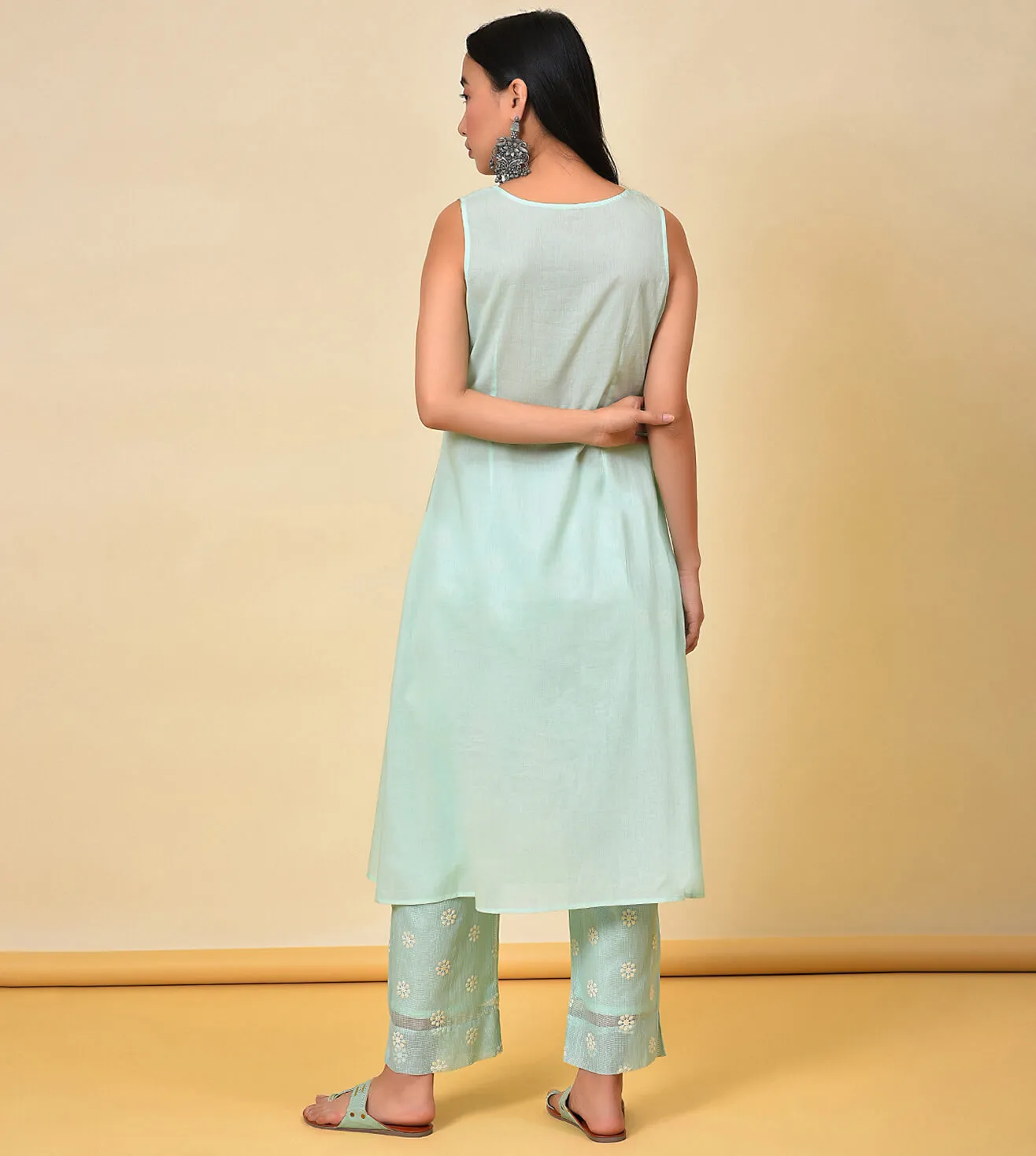 Needle and Lust Kurta Pant & Dupatta Set