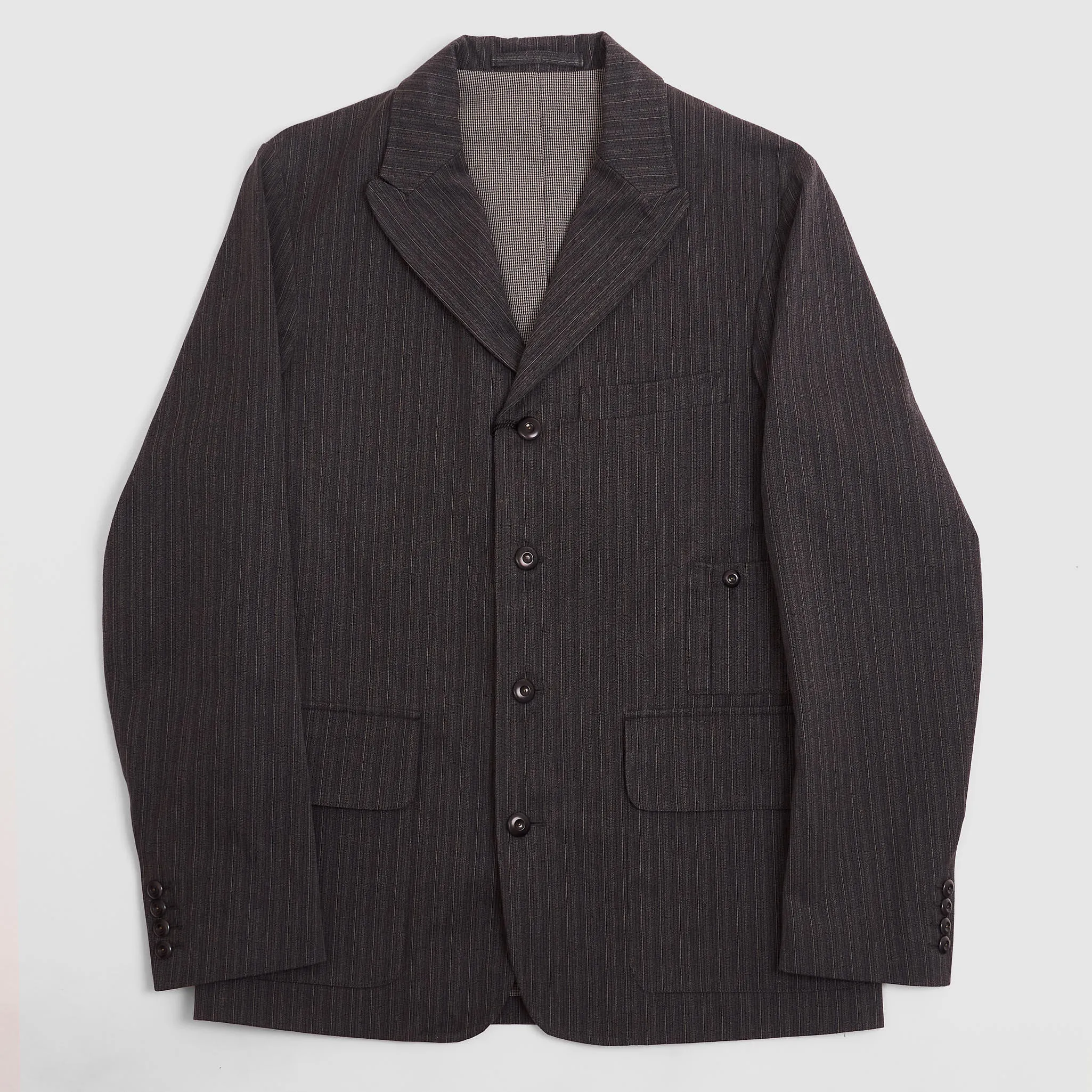 Nigel Cabourn 1910 Peak Lapel Stripe Blazer