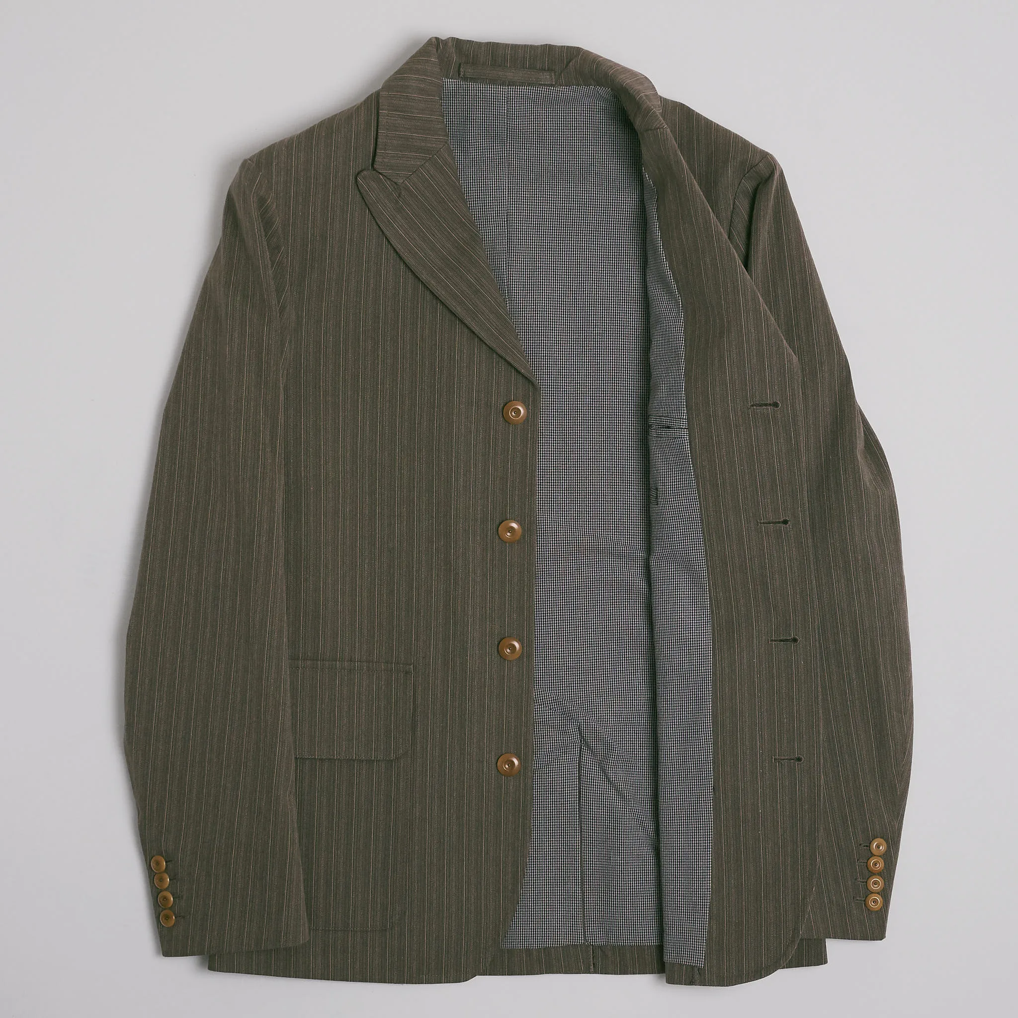 Nigel Cabourn 1910 Peak Lapel Stripe Blazer