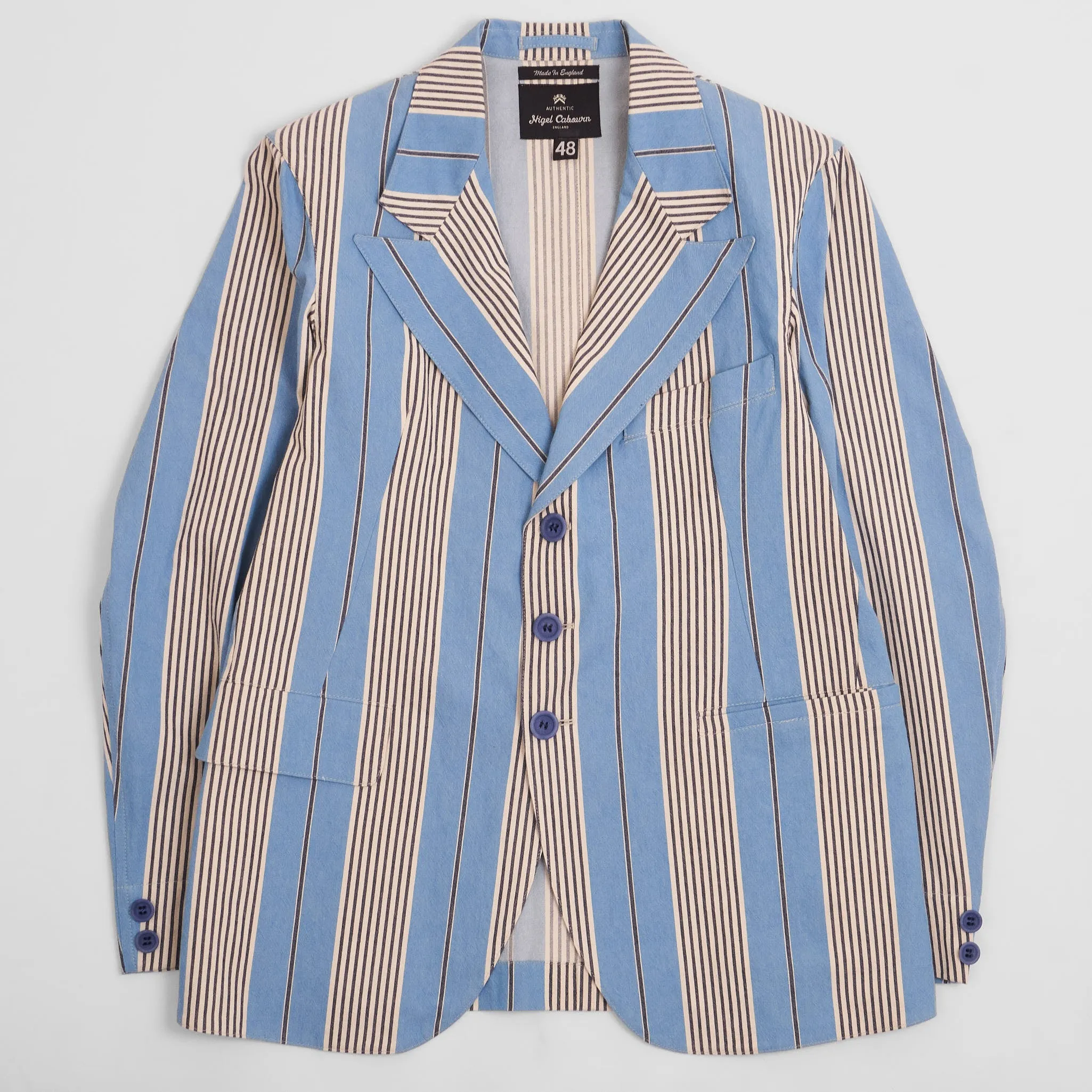 Nigel Cabourn Peak Lapel Blazer