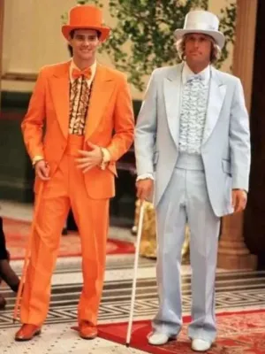 Orange & Blue Dumb and Dumber Suits