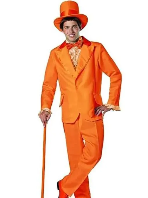 Orange & Blue Dumb and Dumber Suits