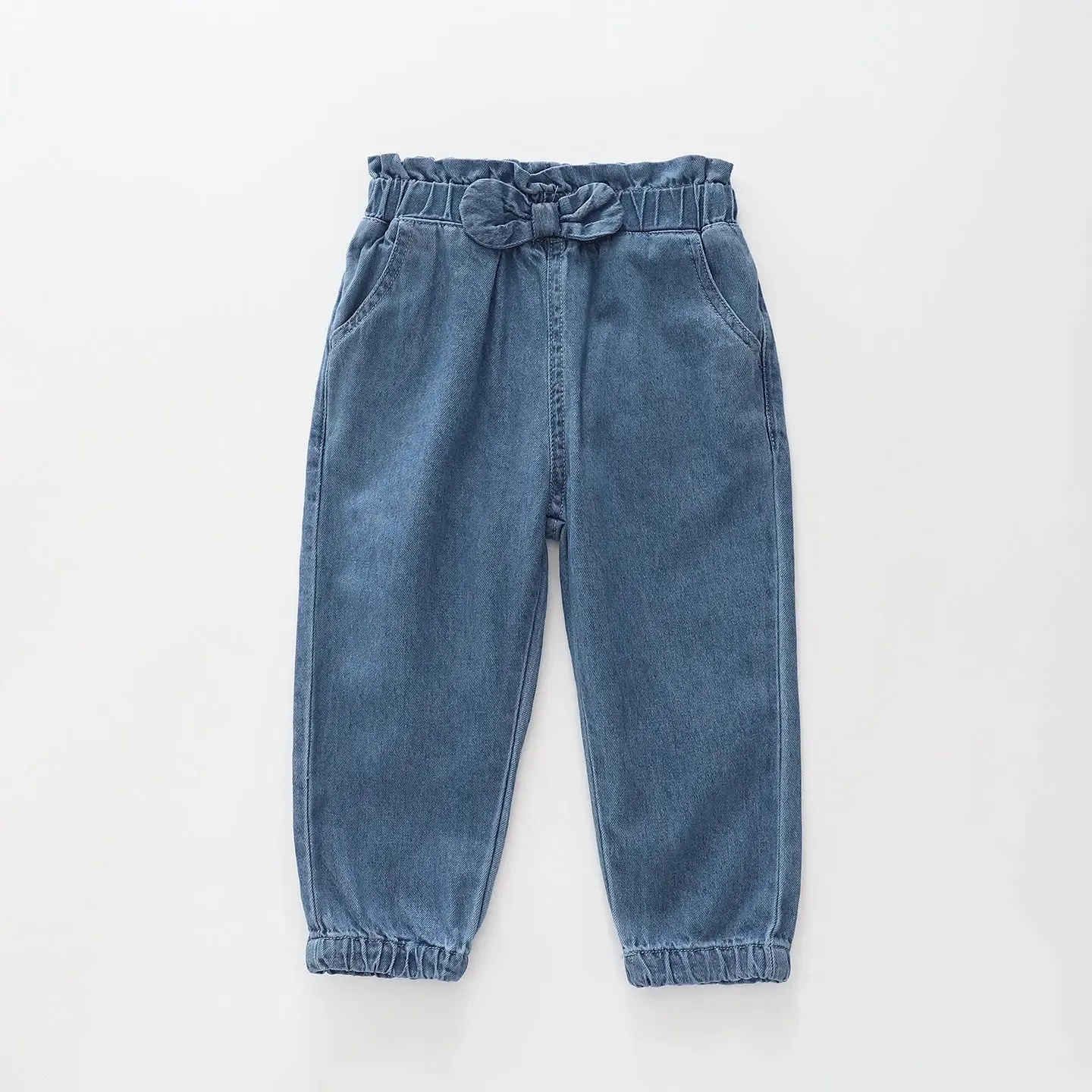 Paperbag Chambray Pants