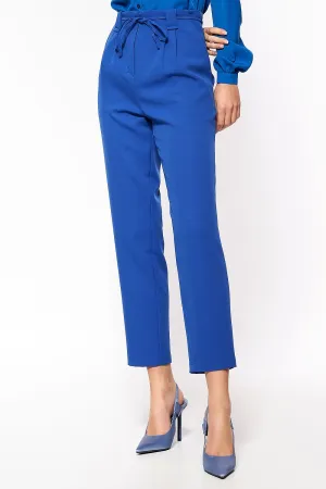Paperbag High-Rise Trousers