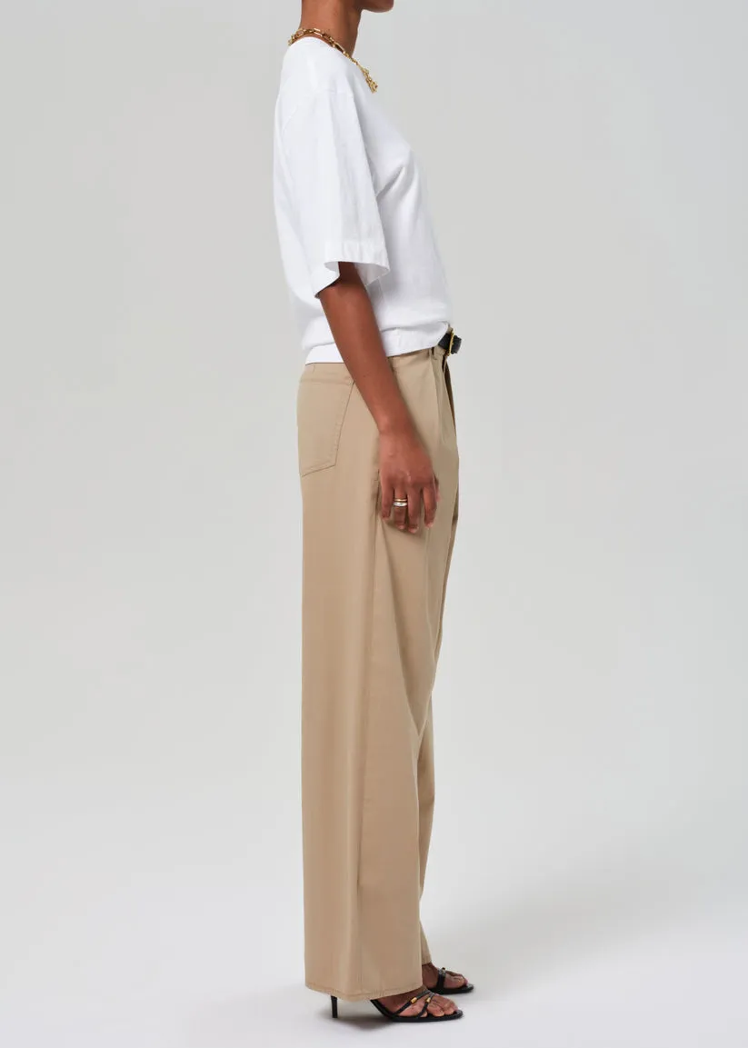 Petra Pleated Trouser in Catalina