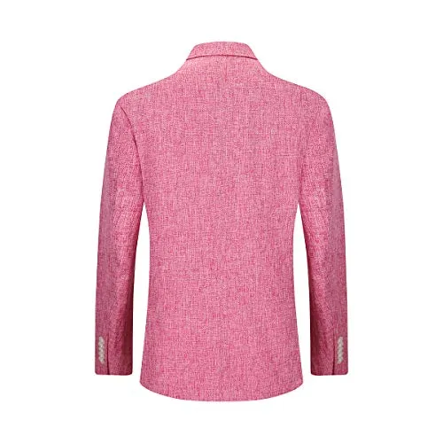 Piero Lusso Boys' Modern Fit Blazer, Size L