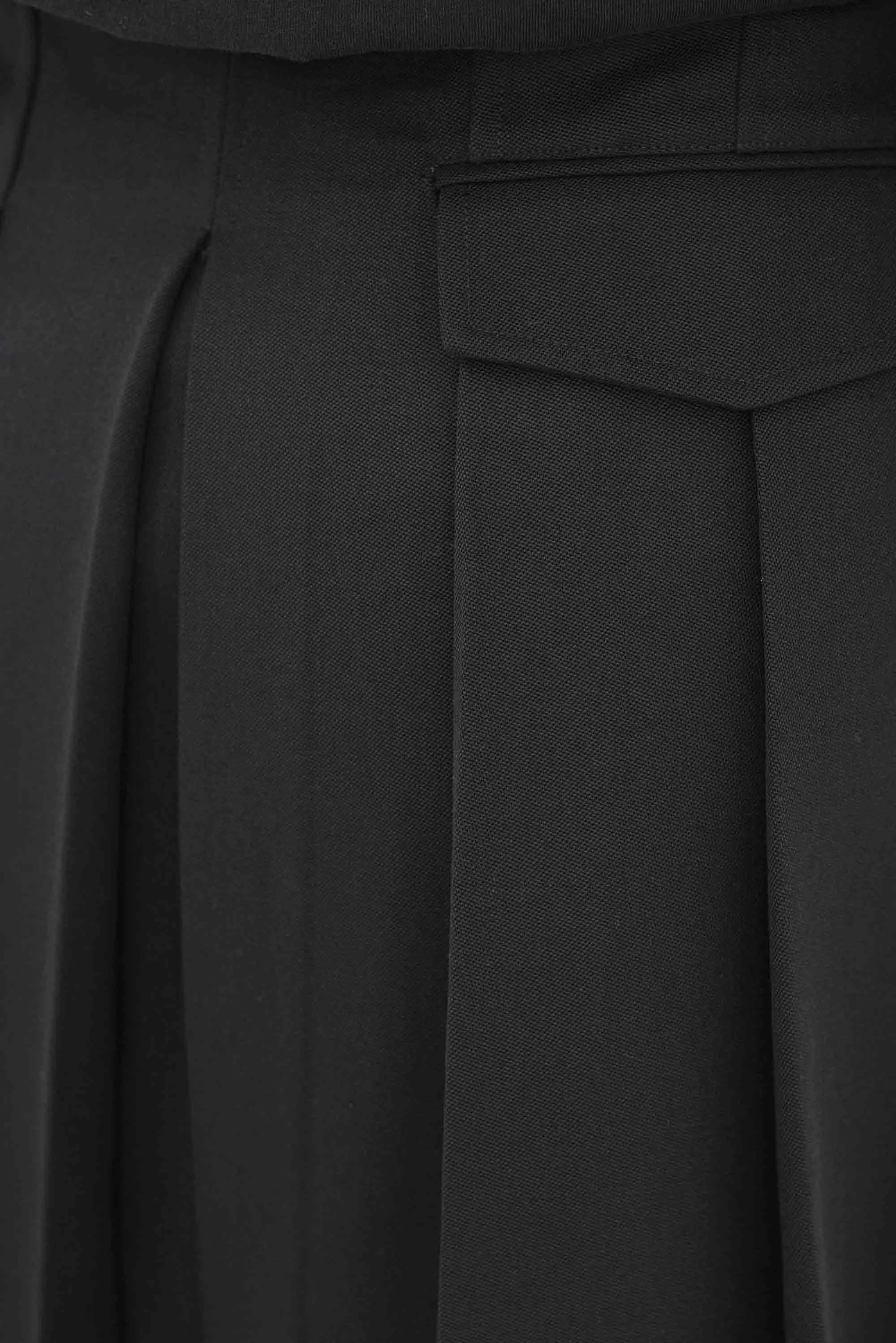 Pleated Skirt Black