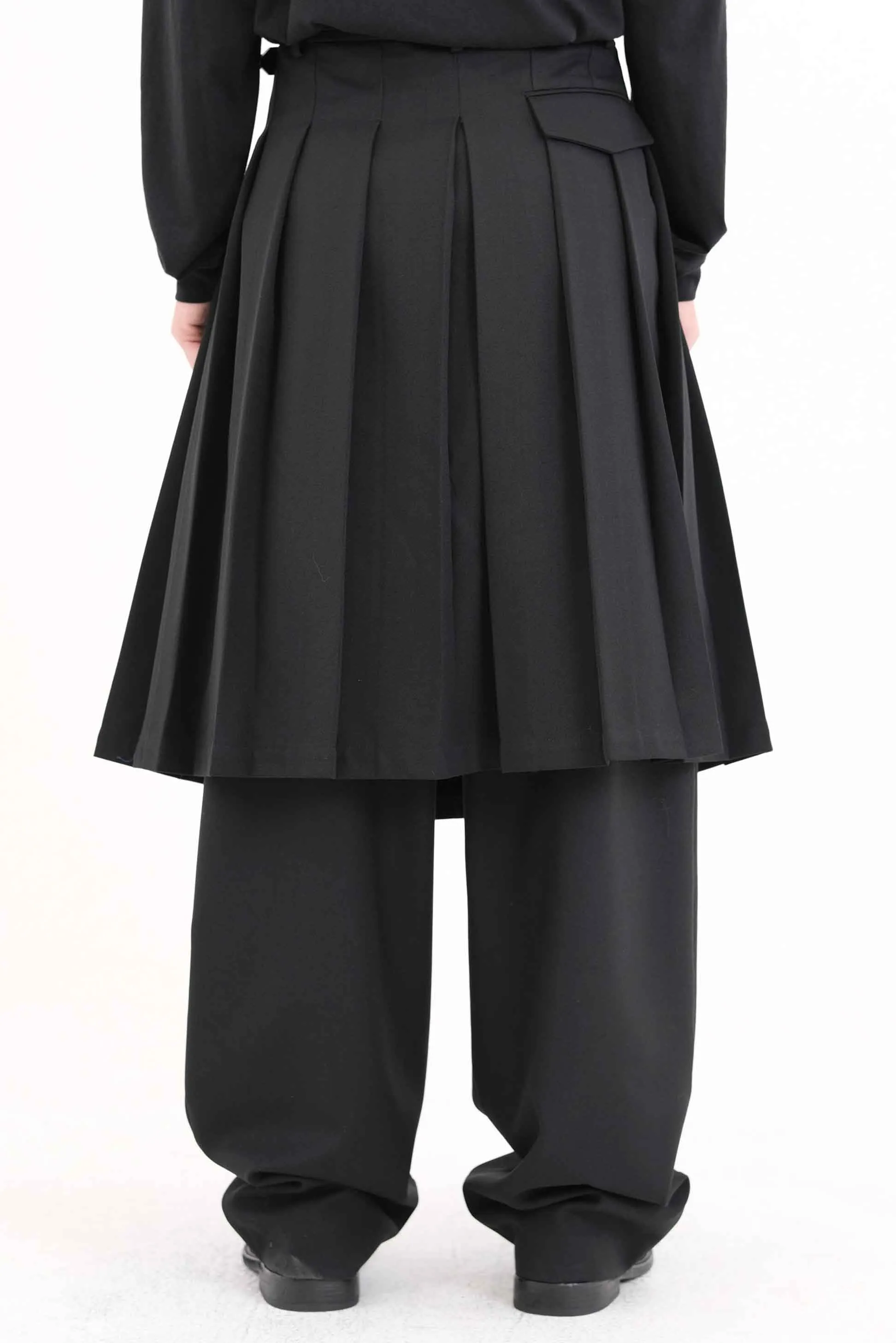Pleated Skirt Black