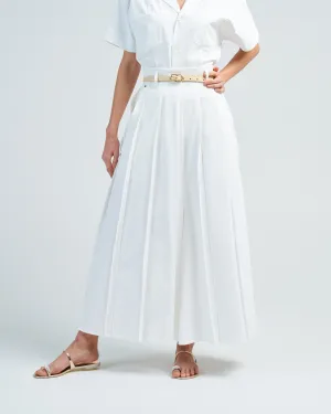 pleated skirt pants
