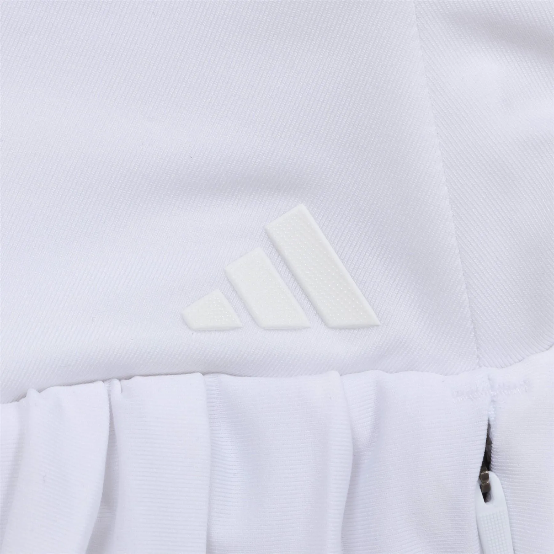 Pleated Skort White