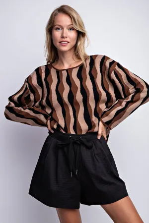 Pleated Wide Short