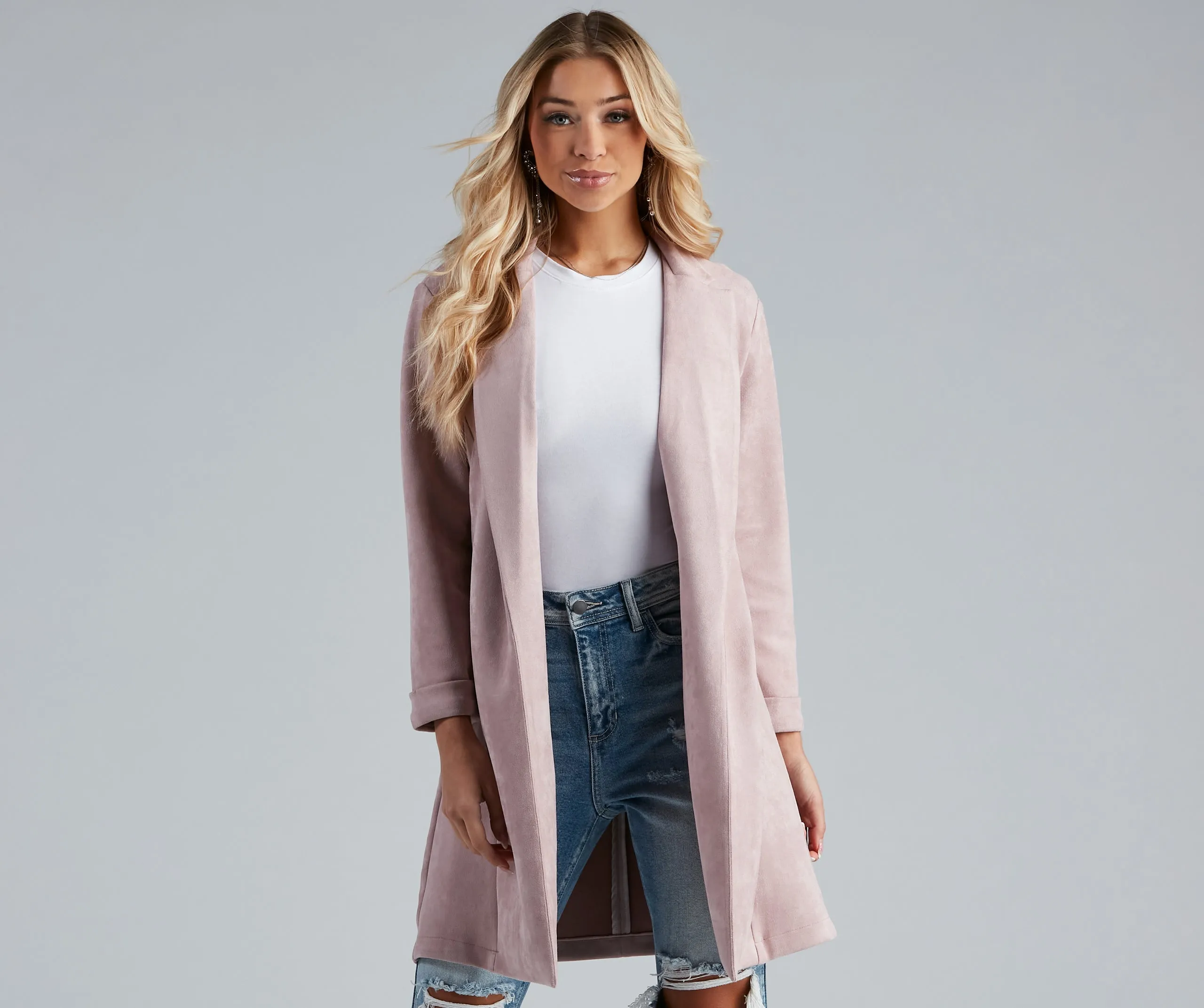 Polish Up Real Nice Long Blazer