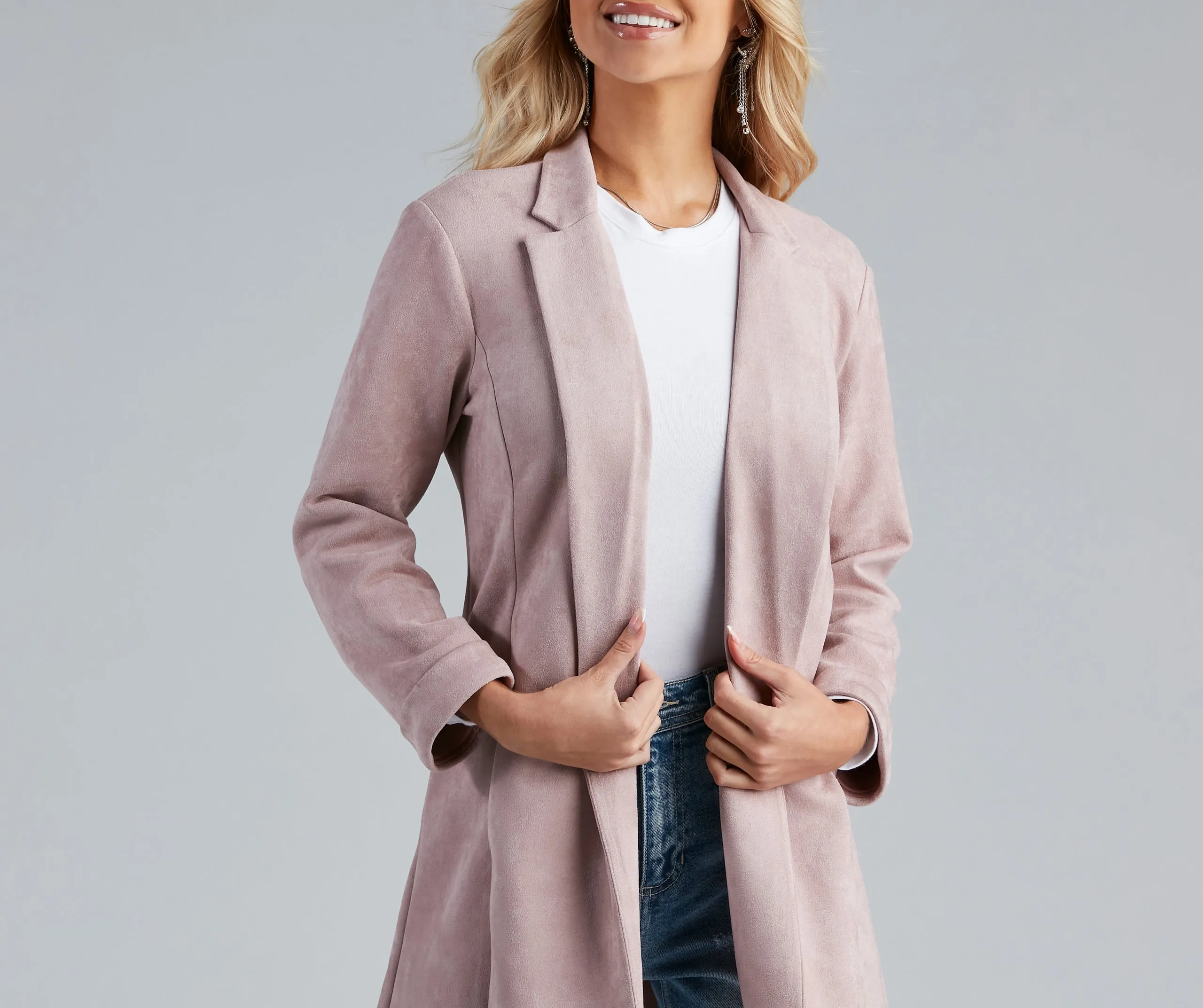 Polish Up Real Nice Long Blazer