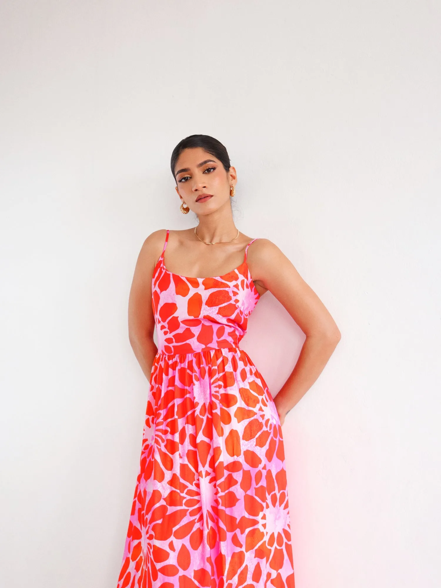 Printed Maxi Dress