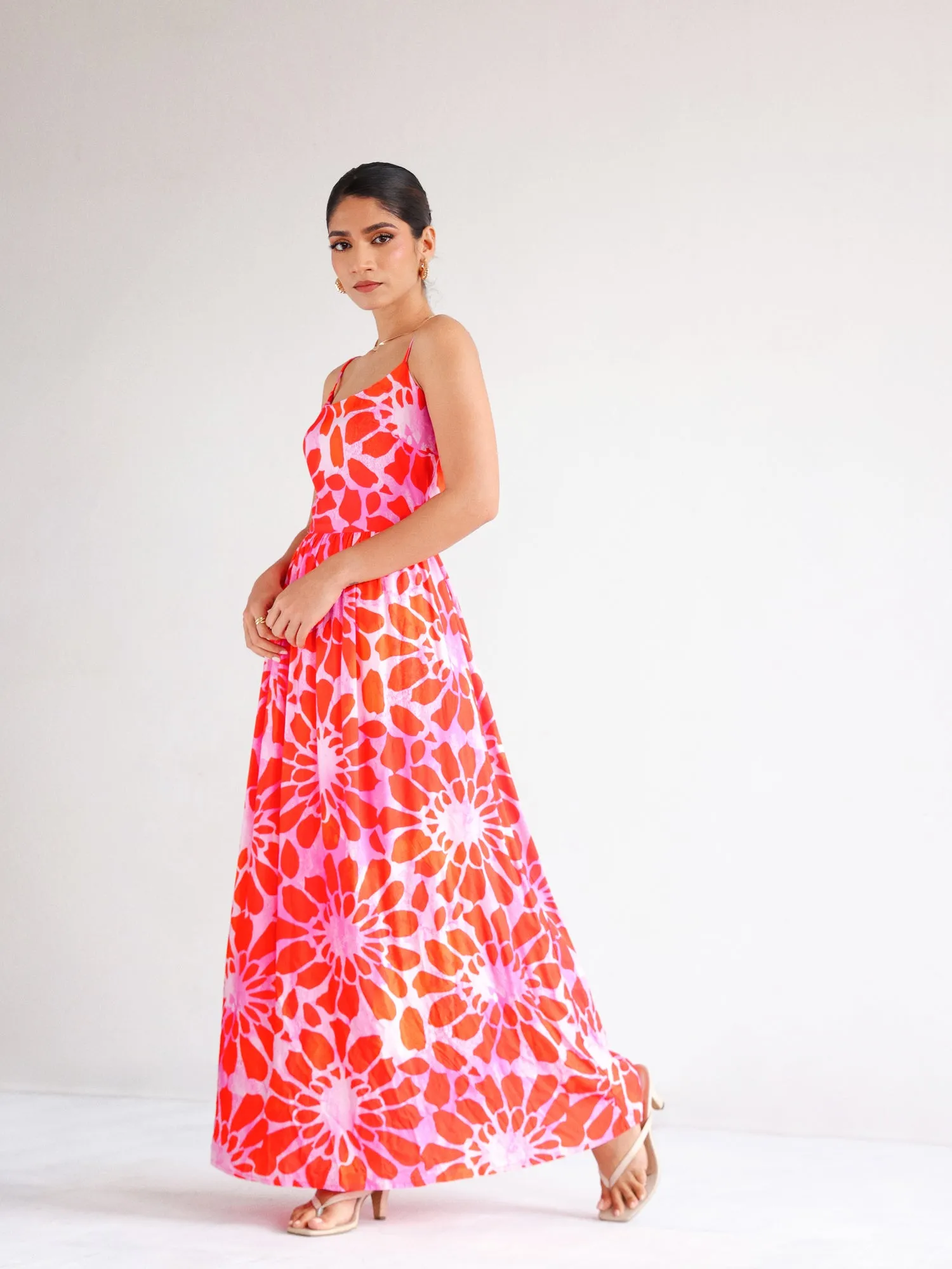Printed Maxi Dress