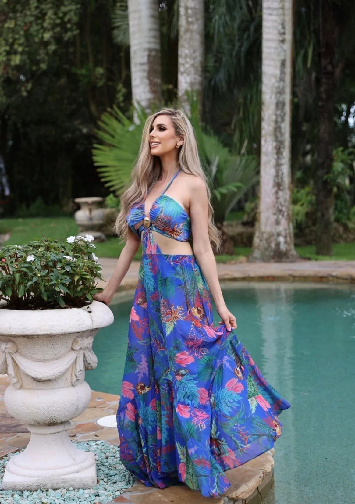 "CANCUN" BEACH MAXI DRESS