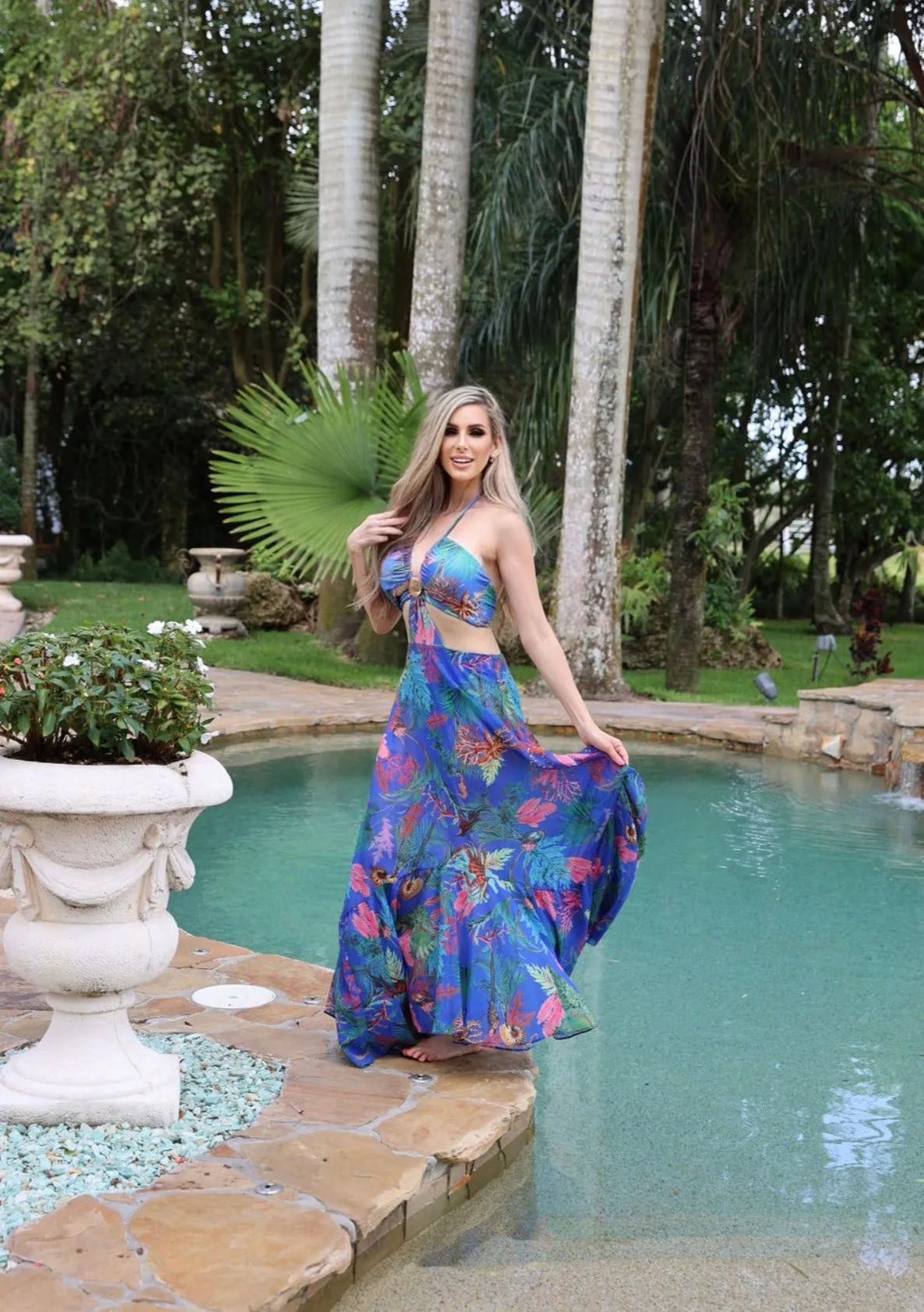 "CANCUN" BEACH MAXI DRESS