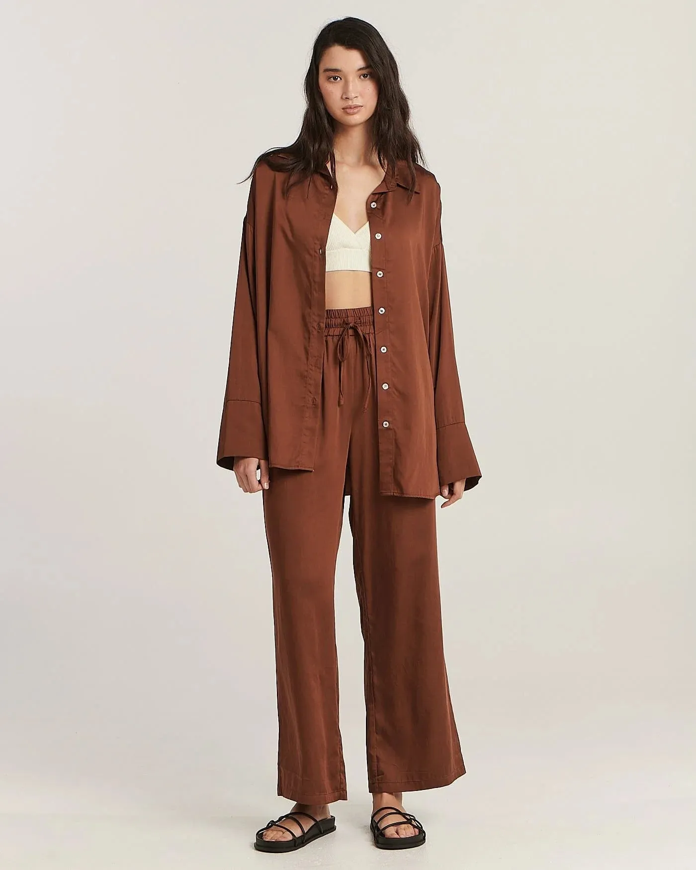 Rita Pant Chocolate
