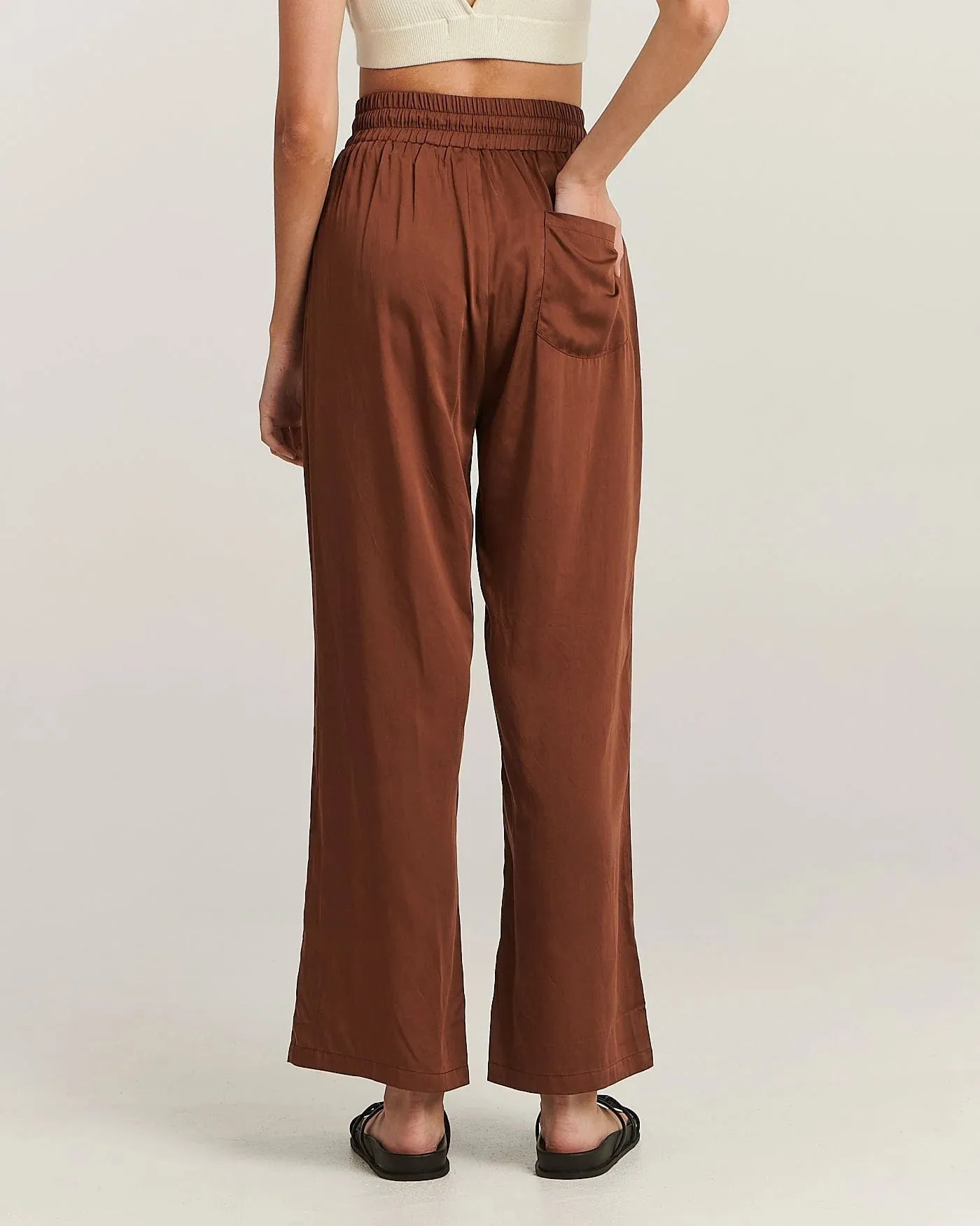 Rita Pant Chocolate