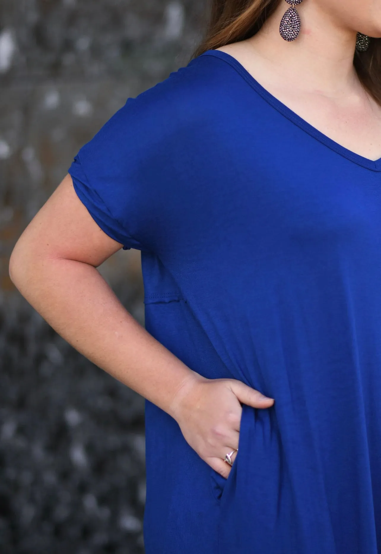 Royal Blue Maxi Dress