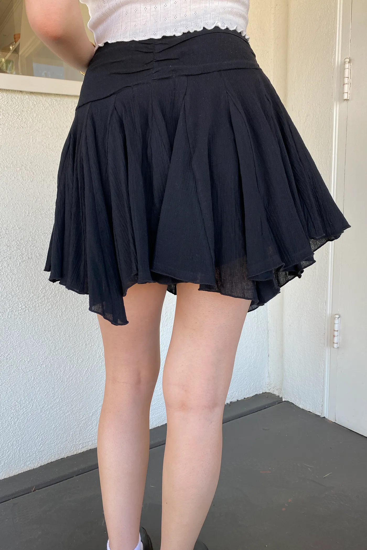 Ruffle Mini Skirt by For Good