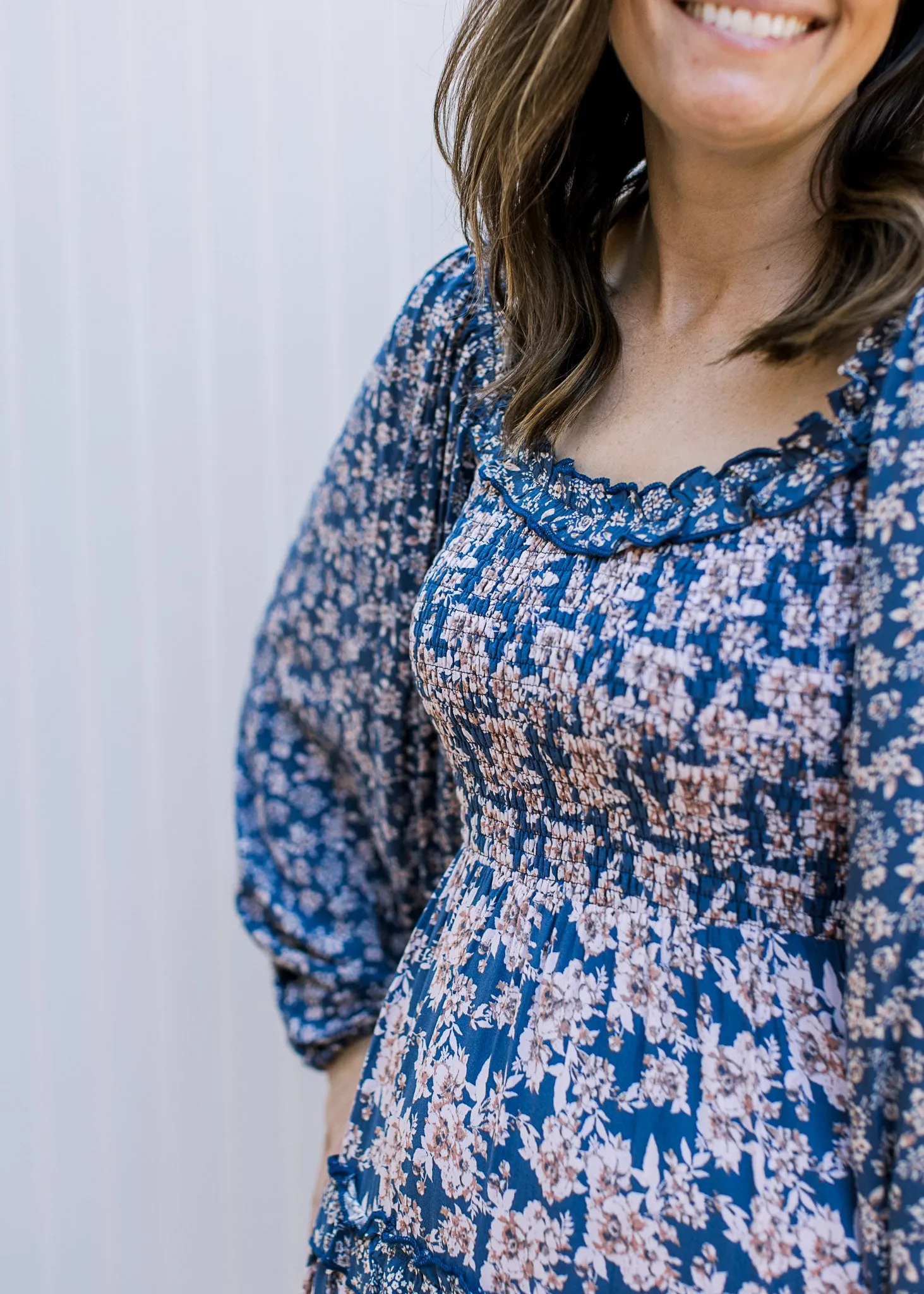 Ruffles and Florals Tiered Maxi