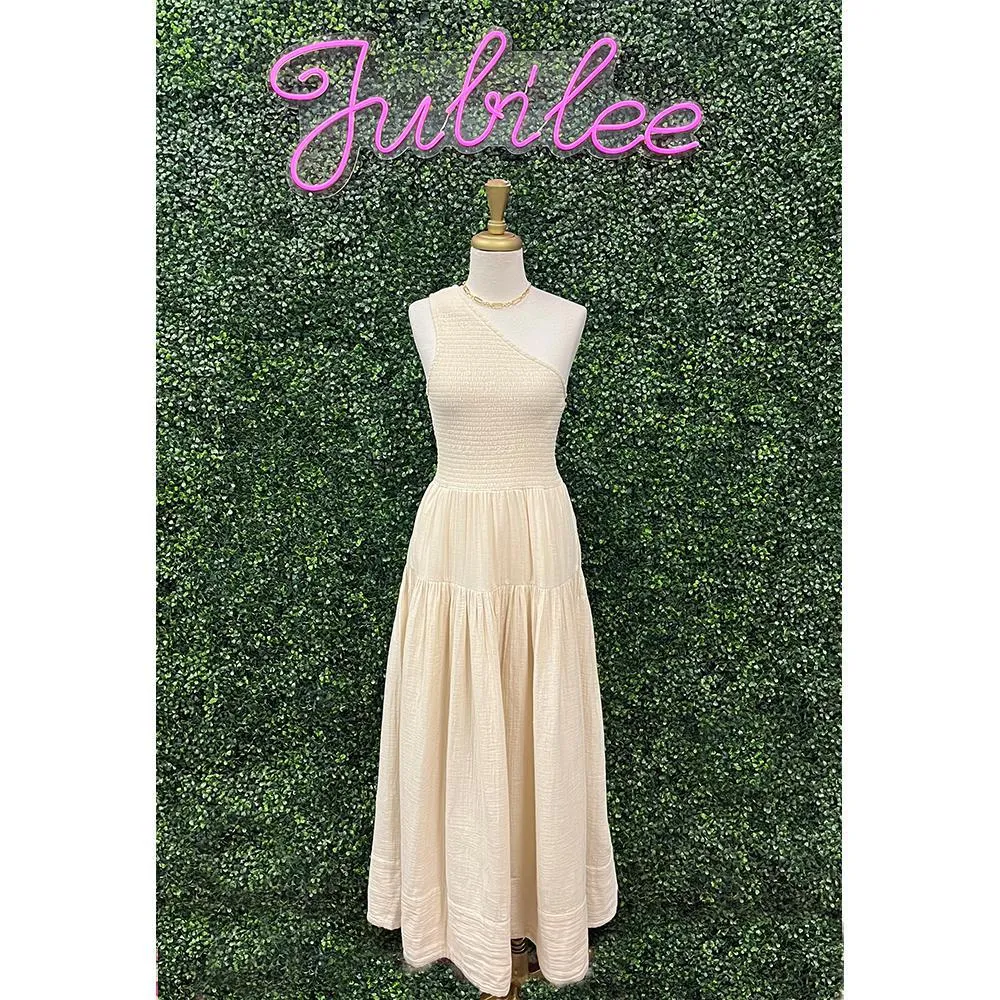 Sandy One Shoulder Maxi Dress