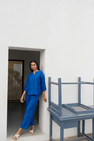 Sapphire Linen Co-Ord