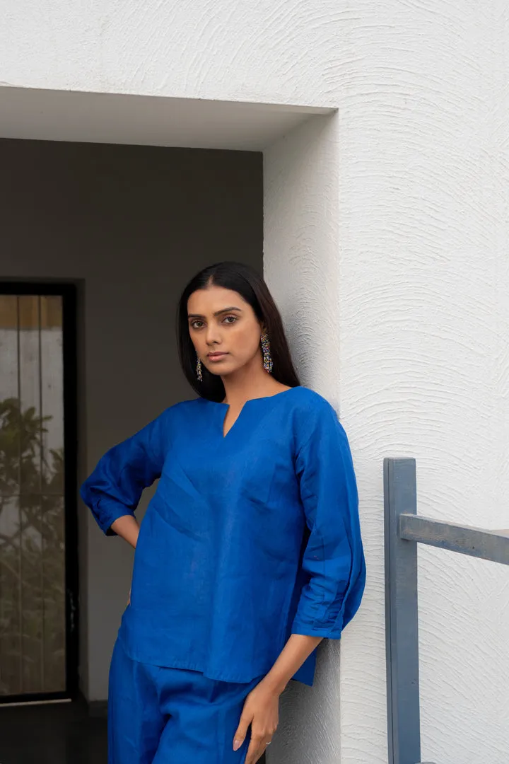 Sapphire Linen Co-Ord